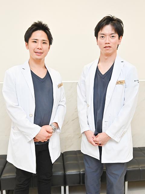 渡辺 貴士 院長 ＆ 東 岳志 副院長