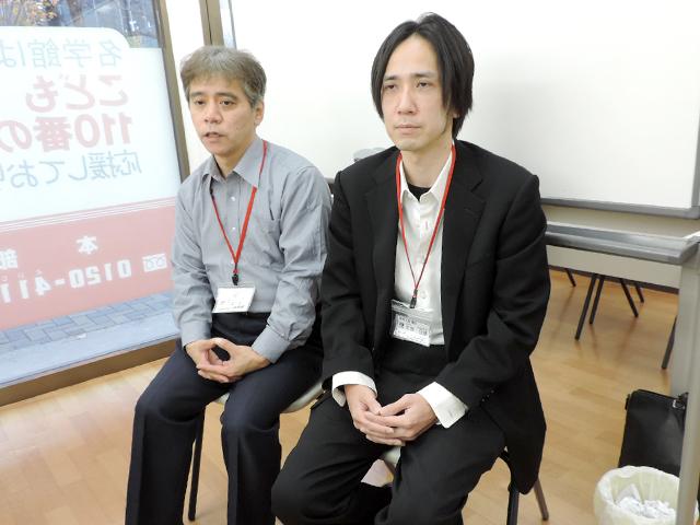 三浦 教室長 ＆ 矢部 副教室長