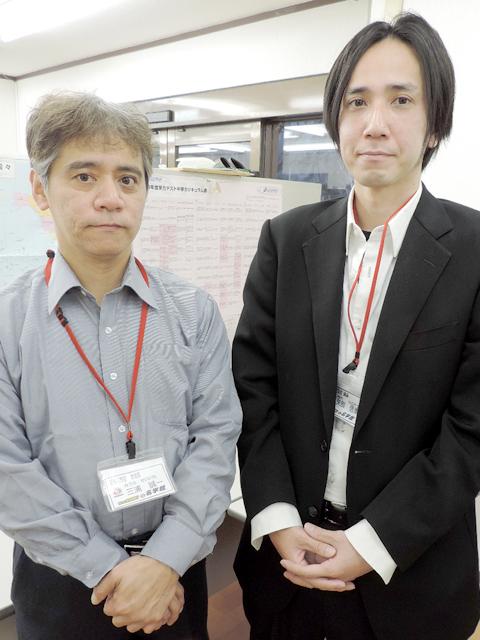 三浦 教室長 ＆ 矢部 副教室長