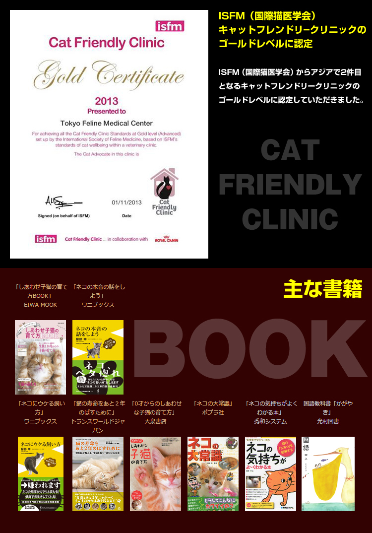 猫専門病院　東京猫医療センター